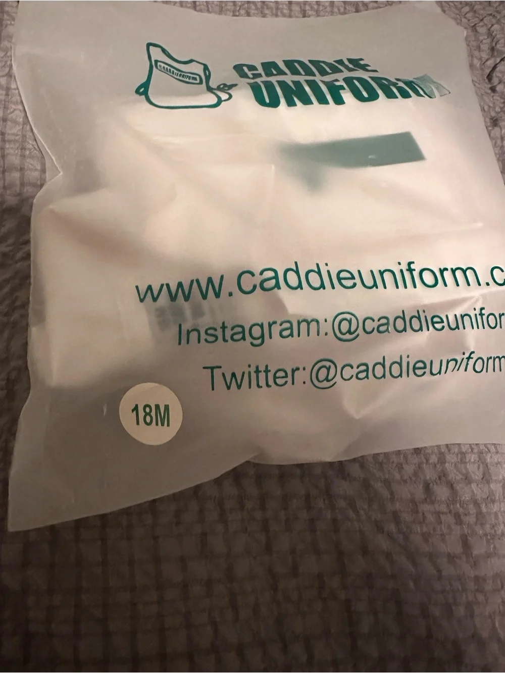 Toddler Caddie Uniform 18 mo